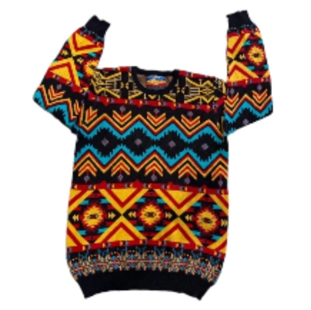 Native american pattern sweater